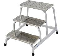 Krause 805034 Alluminio Sgabello Altezza operativa max: 2.60 m Argento 7 kg