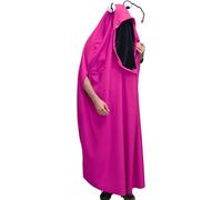 Krause & Sohn Costume da mostro fantasma per adulti, taglia unica, lunghezza 174 cm, costume da coppia, costume per carnevale, Halloween (Monster Kuki Pink)