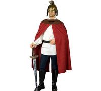 Krause & Sohn Saint Martins - Costume deluxe da mantello divisibile con casco e spada di San Martino, per Carnevale e Marino Medioevo