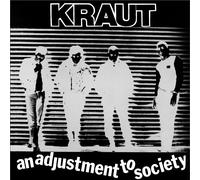Vinile Kraut - Adjustment To Society (White/Black Vinyl)