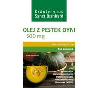 Krauterhaus Sanct Bernhard - KRAUTERHAUS SANCT BERNHARD Pumpkin seed oil 500 mg (150 caps)