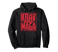 Krav Maga Fighter in Formazione Felpa con Cappuccio
