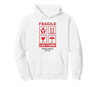 Krav Maga - Funny Fragile Like a Bomb Humor Quote Felpa con Cappuccio