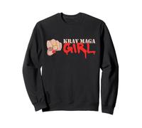 Krav Maga Girl Autodifesa Donne Allenamento Donna Felpa