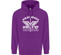 Krav Maga Israeliano Defence Sistema Mma Uomo Felpa