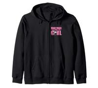 Krav Maga Kick It Like a Girl Autodifesa con Stile Felpa con Cappuccio