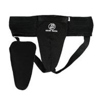 Krav Maga Nera da Donna Elasticizzato Cotone Inguine Protezione W/Coppa - Nero, L
