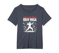 Krav Maga: Nessuna Regola Risultati Solo Potente autodifesa Maglietta, Donna Plus-Size, Pervinca, 6X