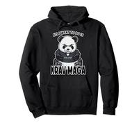 Krav Maga Panda Tutto Quello Che Voglio Fare è Un Simpatico Orso Felpa con Cappuccio