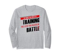 Krav Maga - Più sudi durante l'allenamento Meno sanguini Maglia a Manica