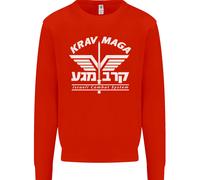 Krav Maga Sistema Di Difesa Israeliano MMA Uomo Felpa