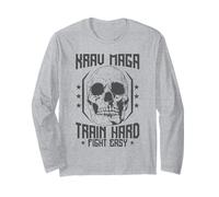 Krav Maga Treno Difficile Lotta Facile Maglia a Manica