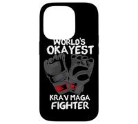 Krav Maga Worlds Okayest Krav Maga Fighter Combattente Custodia per iPhone 14 Pro