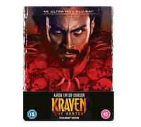 Kraven The Hunter Steelbook 4K UHD + Blu ray [Blu-ray] [Region A & B & C]