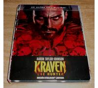 Kraven The Hunter (Kraven The Hunter) 4K UHD + Blu-Ray Nuovo Steelbook A-B-C