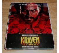 Kraven The Hunter (Kraven The Hunter) 4K UHD + Blu-Ray Nuovo Steelbook A-B-C
