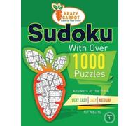 Krazy Carrot Sudoku With Over 1000 Puzzles (Tascabile)