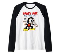 Krazy Kat Maglia con Maniche Raglan