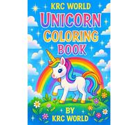 KRC WORLD Unicorn Coloring Book