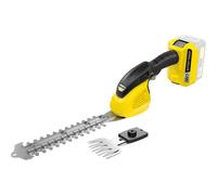 Kärcher Cesoia per Erba e Arbusti a Batteria 18 V GSH 18-20, Funzione 2 in 1 Lama per Erba 12 cm e Lama per Arbusti 20 cm, Potenza Massimo 450-650 m, Utilizzabile con Batteria Kärcher da 18 V Esclusa