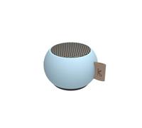 KREAFUNK aGO Mini, altoparlante Bluetooth, altoparlante, accoppiamento TWS per suono stereo, assistente vocale, impermeabile, Cloudy Blue