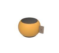 KREAFUNK AGO Mini altoparlante Bluetooth portatile - Mini altoparlante wireless compatto, suono potente 3 W, autonomia 10 ore, design scandinavo, ideale per viaggi, casa e all'aperto (Mango Burst)