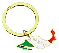 KREATIONS Portachiavi con smalto a goccia retrò per uomo e donna, oro, S