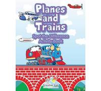 Kreative Kids Planes and Trains Spot the Difference Activity Book (Tascabile)