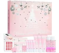 KreativeKraft Calendario Avvento 2025 Donna Ragazza Set Trucco o Prodotti per la Cura Della Pelle Countdown Natale Calendari Avvento Regali per Lei (Multi)