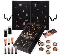 KreativeKraft Calendario Avvento 2025 Donna Ragazza Set Trucco o Prodotti per la Cura Della Pelle Countdown Natale Calendari Avvento Regali per Lei (Nero)