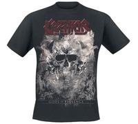 Kreator Gods of Violence-Skulls Uomo T-Shirt Nero XXL 100% Cotone Regular