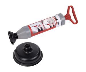 KREATOR KRT563005 Sturalavandini Pompa di vuoto, Rosso