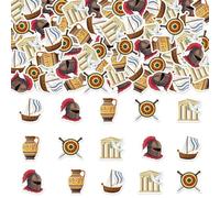 Kreatwow Decorazione per feste in Grecia, 200 pezzi, coriandoli per feste greche, decorazioni per la tavola a tema greco, mitologia, decorazioni di compleanno, antiche decorazioni romane
