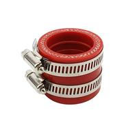 KRECS for Moto Carburatore Gomma 35mm 40mm Adattatore di Aspirazione Tubo di Aspirazione O_KO P_WK Carburatore Manicotto Accessorio (Color : 35mm-Red)