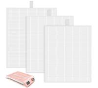 Kredioo 3*Filtro Per Collettore Di Polveri Di Aspirazione Per Nail Art, Accessori Per Macchine Per Manicure, Schermo Per Filtro Antipolvere Per Unghie, Filtri Riutilizzabili Di Ricambio
