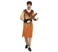 Kreeqe Costume appariscente per adulti con motivi di animali in stile tribale - look fauna selvatica - Giornata dei popoli indigeni - Giornata nazionale dei popoli indigeni - Halloween (O,M)