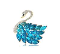 Kreeqe Squisiti gioielli di Natale realizzati artigianalmente eleganti regali festivi accessori per celebrazioni, Medium, Metallo non prezioso, Giada