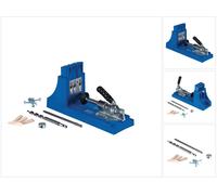 KREG K4 Kreg Jig - Sistema di giunzione per legno per giunzioni robuste con trapano, punta, viti e tasselli per legno