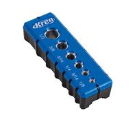 Kreg KDG-6000 - Guida per trapano portatile - 6 guide per trapano indurite - Strumenti per artigiani - Strumenti e accessori per carpenteria