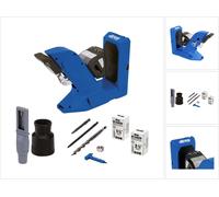 KREG Pocket Hole Jig 720 Dima di foratura ( KPHJ720 ) + Punte a gradino + Punta + Viti