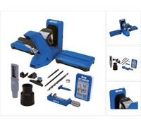 KREG Pocket Hole Jig 720 PRO Dima di foratura ( KPHJ720PRO-INT ) + Stazione base + Punte a gradino + Punta + Viti