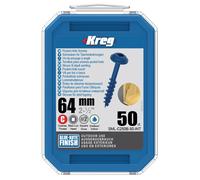 KREG Pocket-Hole Viti per giunti da 64 mm - 50 pezzi ( SML-C250B-50 )