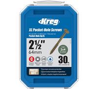 Kreg Tool Company Sml-C2X250-30 - Viti a foro tascabile Hd, 30 ct