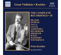 Kreisler Fritz Vl - Integrale Delle Registrazioni, Vol.10