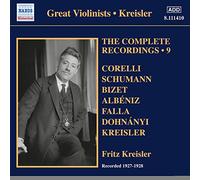 Kreisler Fritz Vl - Integrale Delle Registrazioni, Vol.9: 1927-1928