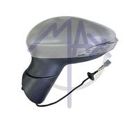 Kremer MFD101-L Retrovisore Elettrico con Primer, Specchio Asferico Cromato Termico 6 Pin