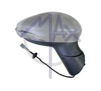 Kremer MFD101-R Retrovisore Elettrico con Primer, Specchio Asferico Cromato Termico 6 Pin