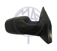 Kremer MRN127-R Retrovisore Elettrico con Sensore Temperatura, Specchio Convesso Cromato Termico, Nero