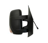 Kremer MRN175-R Retrovisore Elettrico, Specchio Convesso Cromato Termico 9 Pin, Nero