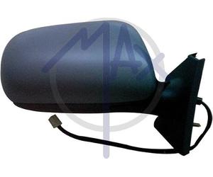 Kremer MTT102-R Retrovisore Elettrico con Primer, Specchio Convesso Cromato